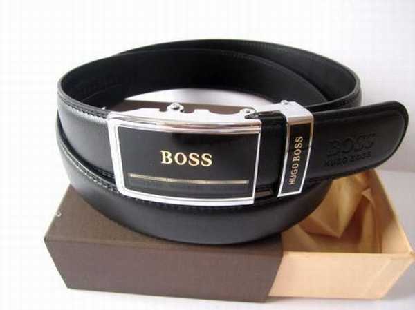 ceinture hugo boss marron