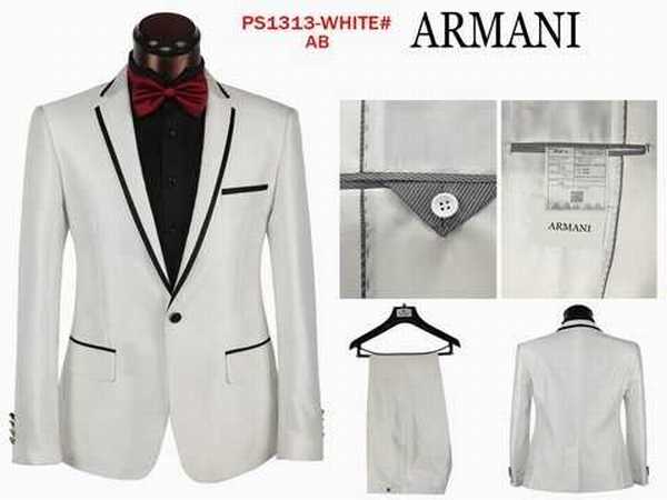 costume homme armani solde