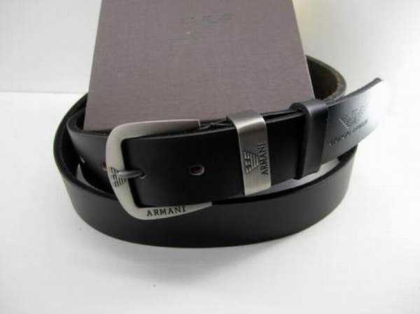 ceinture armani homme pas cher